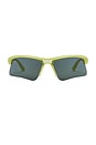 view 1 of 3 Boiler Room Active Sunglasses in Lime