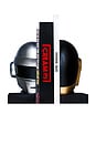 view 1 of 2 x Daft Punk Helmets Bookend in Metallic