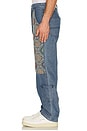 view 5 of 5 Floral Ultra Double Knee Work Pant in Indigo