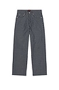 view 5 of 6 Formula Baggy Jeans in Indigo Checker