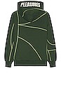 view 1 of 3 Vein Hoodie in Green