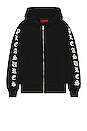 view 1 of 4 Zip Up Hoodie in Black
