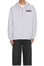 view 3 of 3 Staff Zip Hoodie in Heather Grey