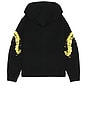 view 2 of 3 Chosen Knitted Hoodie in Black