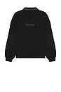 view 2 of 4 Tweak Studded Polo Sweatshirt in Black