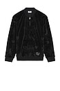 view 1 of 5 Crest Velour Quarter Zip in Black
