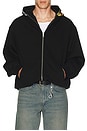 view 4 of 5 x Daft Punk Ram Zip Hoodie in Black