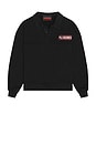 view 2 of 4 Gentle Polo Sweatshirt in Black