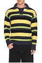 view 1 of 5 Cooper Polo Sweater in Yellow
