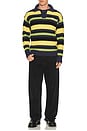 view 3 of 5 Cooper Polo Sweater in Yellow