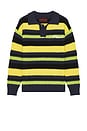 view 4 of 5 Cooper Polo Sweater in Yellow