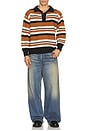 view 4 of 5 Cooper Polo Sweater in Brown