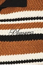 view 6 of 5 Cooper Polo Sweater in Brown