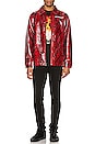 view 5 of 6 Rail Snakeskin Work Jacket in Red