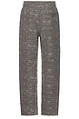 view 2 of 5 Linear Easy Pants in Charcoal