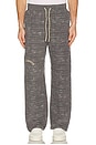 view 4 of 5 Linear Easy Pants in Charcoal