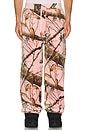 view 3 of 5 Realtree Velour Track Pants in Pink Edge