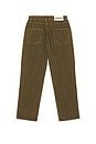 view 5 of 6 Rail Stripe Work Pants in Brown