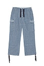 view 6 of 6 Visitor Cargo Pants in Indigo Cord