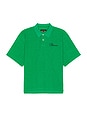 view 1 of 4 Zen Terry Boxy Polo in Green