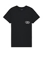 view 2 of 3 Vision Pocket T-Shirt in Black