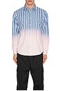 view 4 of 4 Fade Button Down in Blue