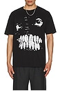 view 3 of 4 Teeth T-Shirt in Black