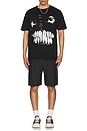 view 4 of 4 Teeth T-Shirt in Black