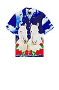 view 1 of 4 White Horse Camp Shirt in Blue