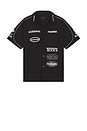 view 1 of 5 Terror Button Up Shirt in Black
