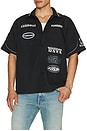 view 4 of 5 Terror Button Up Shirt in Black