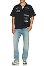 view 5 of 5 Terror Button Up Shirt in Black