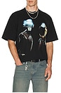 view 3 of 4 x Daft Punk Duo T-Shirt in Black