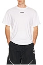 view 2 of 4 Wordmark T-Shirt in White