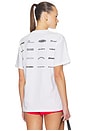 view 1 of 4 Wordmark T-Shirt in White