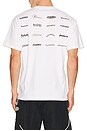 view 1 of 4 Wordmark T-Shirt in White