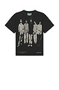 view 4 of 4 x Oasis Definitely Heavyweight Shirt in Faded Black