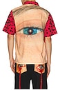 view 1 of 5 Bug Eye Button Up Shirt in Red