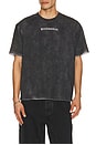 view 1 of 4 Spray Heavyweight Tee in Black