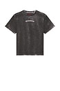 view 5 of 4 Spray Heavyweight Tee in Black