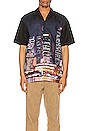 view 1 of 5 T-SHIRT MANCHES COURTES METRO in Black