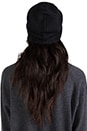 view 3 of 3 Extra Slouchy Knit Beanie in Black