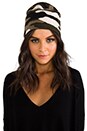 view 1 of 4 Extra Slouchy Camo Beanie in Green