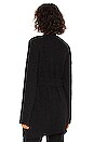 view 4 of 5 Cozy Knit Robe with Belt in Black