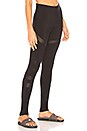 view 2 of 4 LEGGING CON RECORTE ATHLETIC MESH in Black
