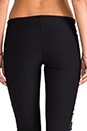 view 6 of 7 Aztec Tuxedo Stripe Legging in Black Aztec Stripe