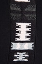 view 7 of 7 Aztec Tuxedo Stripe Legging in Black Aztec Stripe