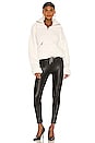 view 4 of 4 Fleece Lined Liquid Legging in Black
