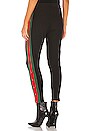 view 3 of 4 PANTALON FORME JOGGING in Black & Red & Green