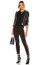 view 4 of 4 PANTALON FORME JOGGING in Black & Red & Green
